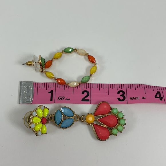 Bundle of 2 pair Summer Bright Earrings - Picture 8 of 8